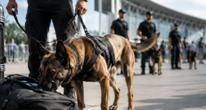 what do explosive detection dogs do