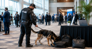 Firearms Detection K9 Services for Events